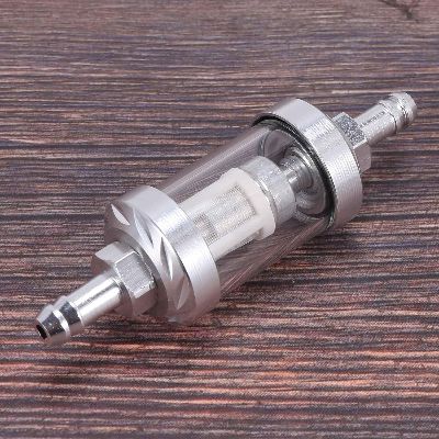 Filtre à carburant - MotorcycleFuelFilter™ - Noyau en aluminium Argent