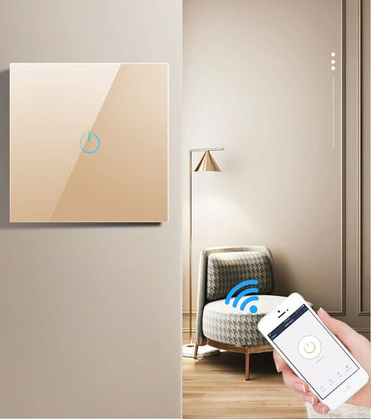 Interrupteur tactile - SmartSwitchControl™ - Doré