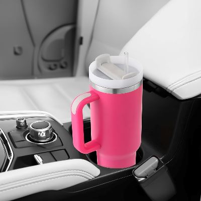 Tasse Isotherme - ThermalMug™ - Rose