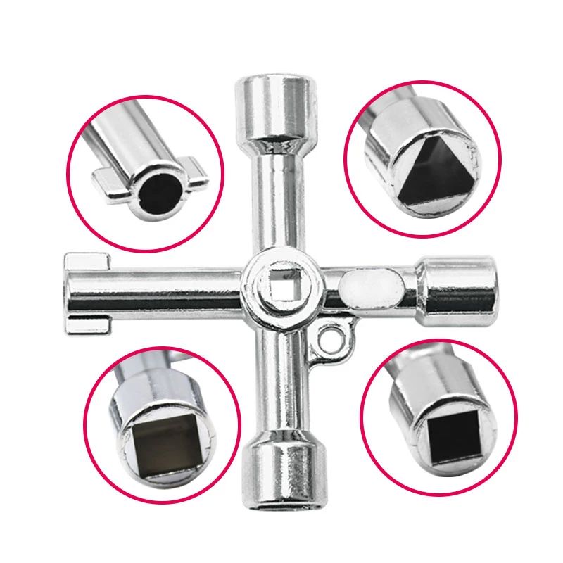 Clé Douille - KeyWrenchCross ™- Carré d'argent