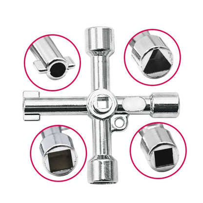 Clé Douille - KeyWrenchCross ™- Carré d'argent
