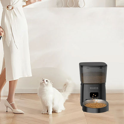 Distributeur Croquettes - AutomaticCatFeeder™- Noir