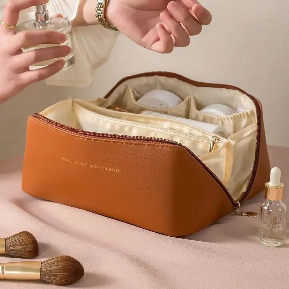 Trousse de maquillage - MakeupOrganizer™ - Marron