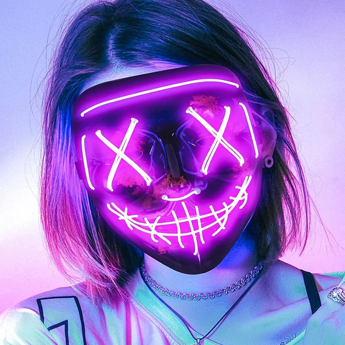 LedMaskHalloween™- Violet