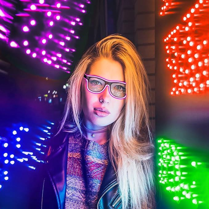NeonLightGlasses™- S1 Rose