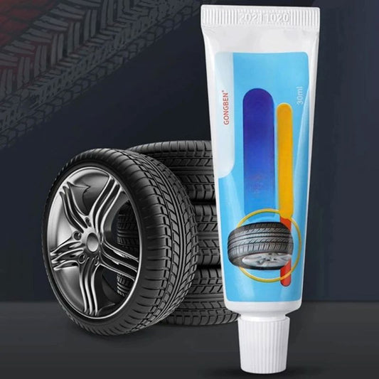 Réparation Pneu Crevé - TyreGlueLiquid™- Bleu