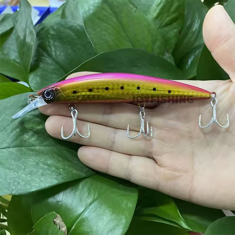 Leurre de peche - FishingLureBait™ - Rouge & Jaune