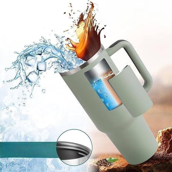 Tasse Isotherme - ThermalMug™ - Vert