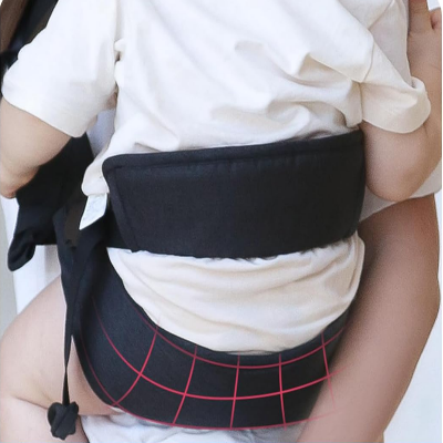 Porte bébé - BabyCarryingBelt™ - Noir