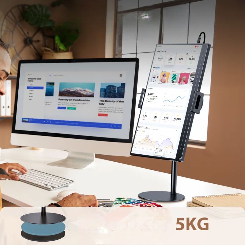 AdjustableMonitorHolder™- Noir