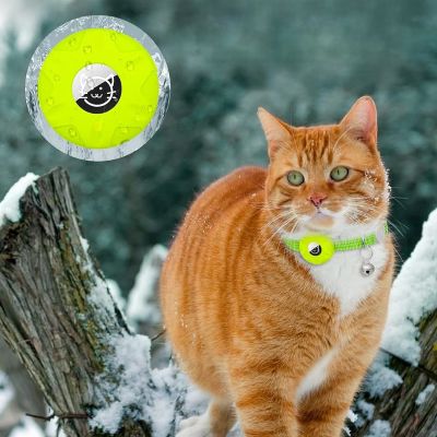 Collier Airtag Chat - CatAirTagCollar™ - Vert Menthe