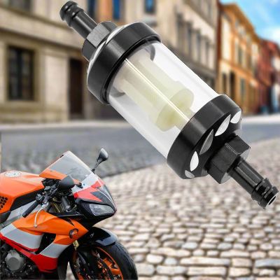 Filtre à carburant - MotorcycleFuelFilter™ - Noyau en plastique Noir