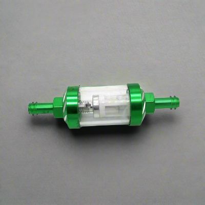 Filtre à carburant - MotorcycleFuelFilter™ - Noyau en aluminium Vert