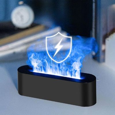 Diffuseur - EssentialDiffuserFlame™ - Noir&Bleu