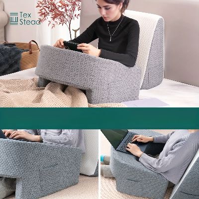 Coussin de lecture - ArmRestPillow™ - Gris