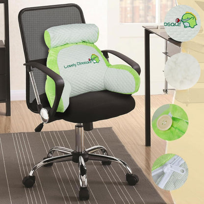 Oreiller de lecture - SoftWaistPillow™ - Dinosaure
