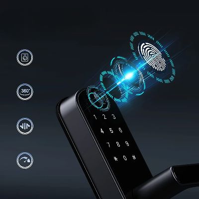 Serrure Connectée - SmartLockSecurity™ - Noir