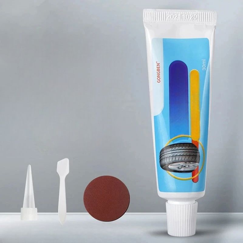 Réparation Pneu Crevé - TyreGlueLiquid™- Bleu