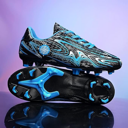 Chaussures de Football - GoldenSoccerShoes™ - Noir