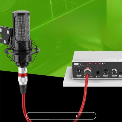 Cable XLR Male Femelle - MicrophoneExtensionCable™ - Rouge