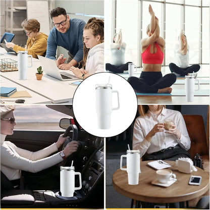 Tasse Isotherme - ThermalMug™ - Blanc