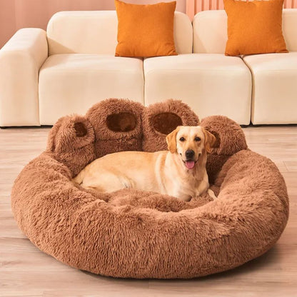 Lit pour Chien - FluffyDogBed™ - Café