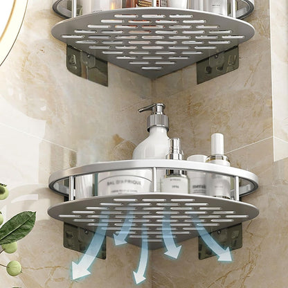 Étagère de Douche - ShelfBathroomOrganizer ™ - Diamant Argenté