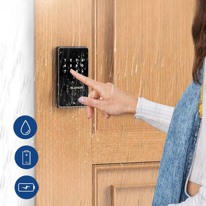 Serrure de porte - SmartLockDoor™ - Noir