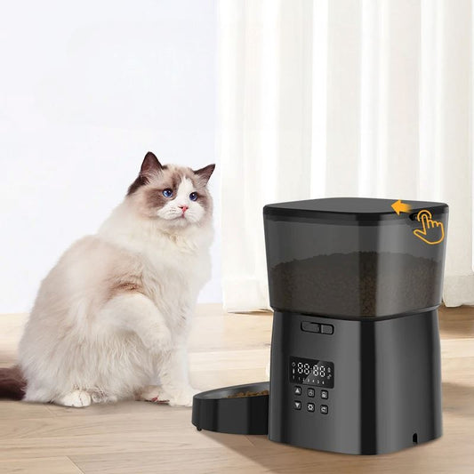 Distributeur Croquettes - AutomaticCatFeeder™- Noir