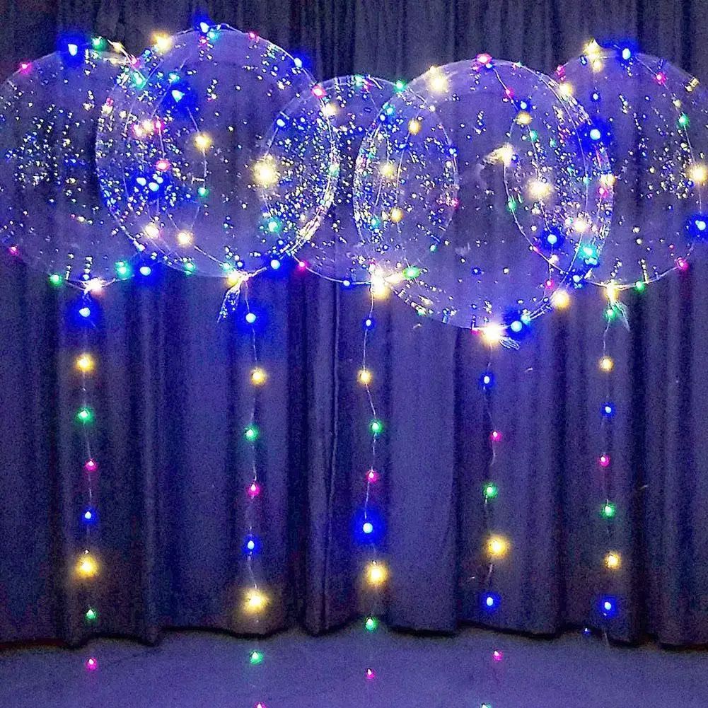 Ballon lumineux - TransparentLedBalloons™ - Multicolore