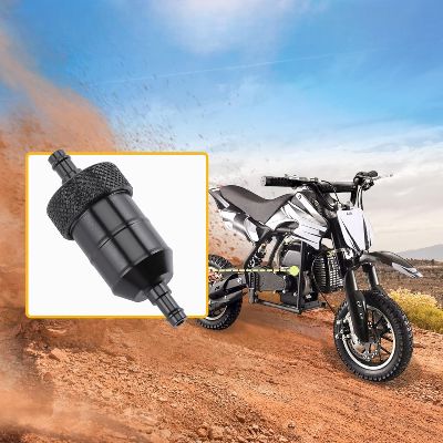 Filtre à carburant - MotorcycleFuelFilter™ - CNC Long Noir