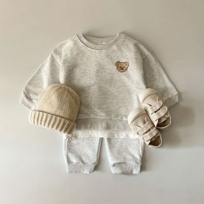 Ensemble bebe - NewbornBabyClothes™ - Gris