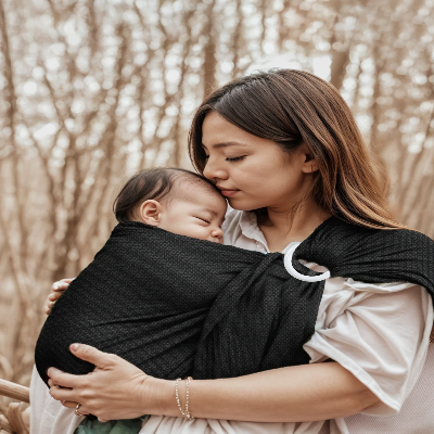 Porte Bébé - BabyRingCarrier™ - Noir