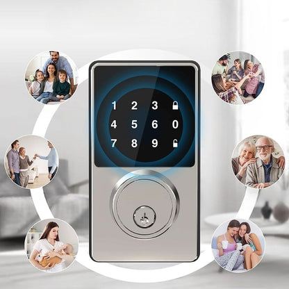Serrure de porte - SmartLockDoor™ - Gris