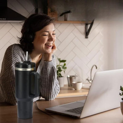 Tasse Isotherme - ThermalMug™ - Noir