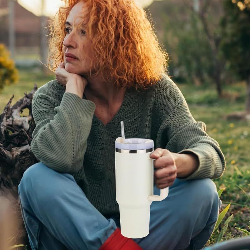 Tasse Isotherme - ThermalMug™ - Beige