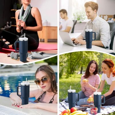 Tasse Isotherme - ThermalMug™ - Bleu Foncé