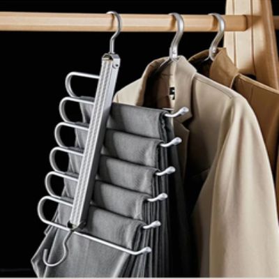 Cintres Pliants - PantsHangers™ - Gris Clair