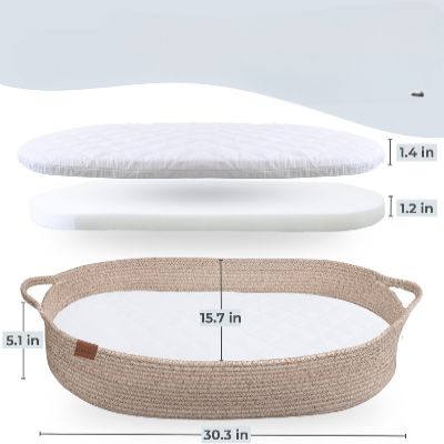 Berceau bébé - BabyCradleBed™ - Marron