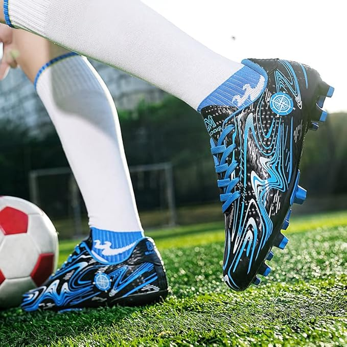 Chaussures de Football - GoldenSoccerShoes™ - Noir