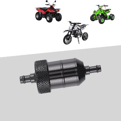 Filtre à carburant - MotorcycleFuelFilter™ - CNC Long Noir