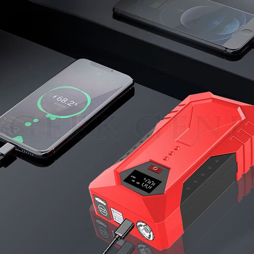 Démarreur Voiture - CarJumpStarter™- Rouge