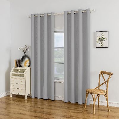 Rideau Occultant - SunProtectionCurtains™ - Gris