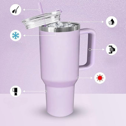Tasse Isotherme - ThermalMug™ - Mauve
