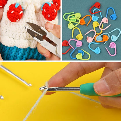 Kit de Crochets Tricotés - HookCraft™