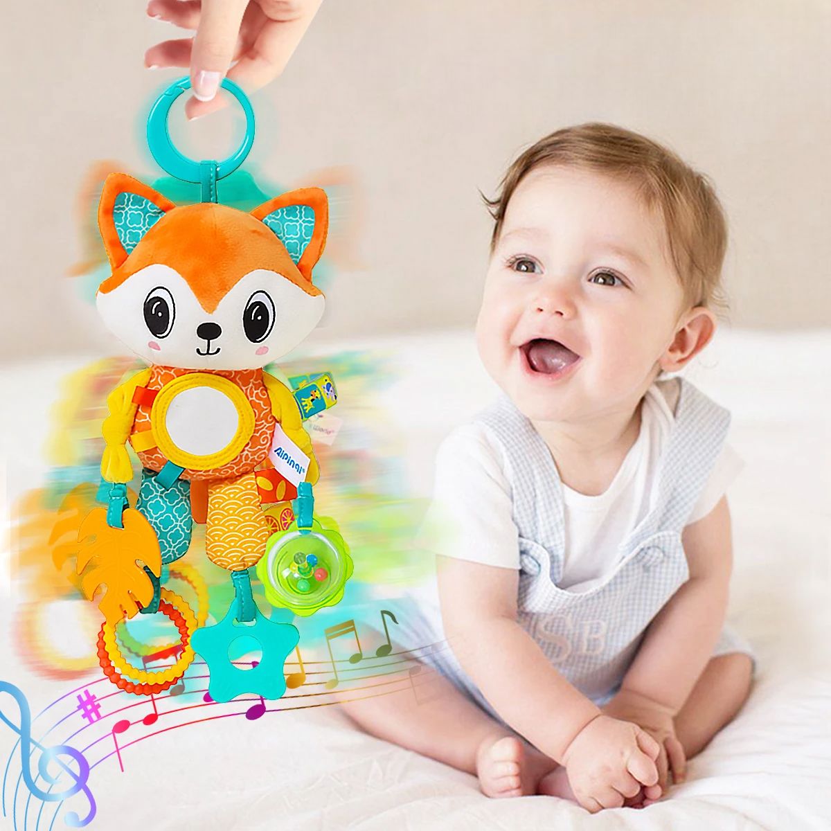 Jouet d'éveil - SoftHangingToy™ - Renard