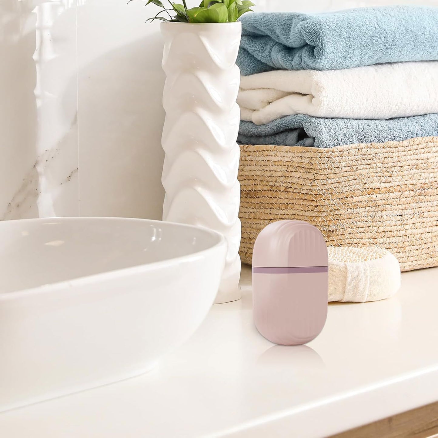 Porte savon - PortableSoap™ - Rose