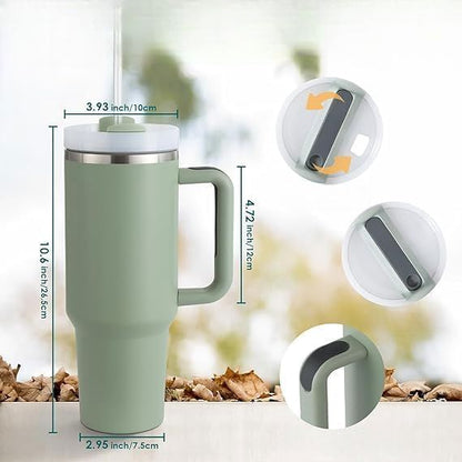 Tasse Isotherme - ThermalMug™ - Vert