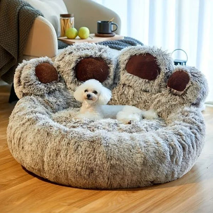 Lit pour Chien - FluffyDogBed™ - Café Dégradé