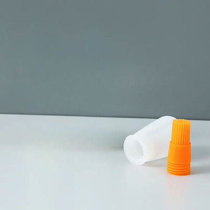 Bouteille pour huile - OilBottleBrush™ - Orange